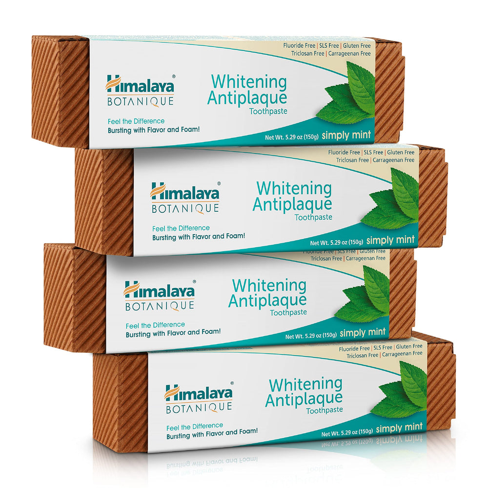Himalaya pack frontal mostrando cuatro tubos y beneficio limpieza natural