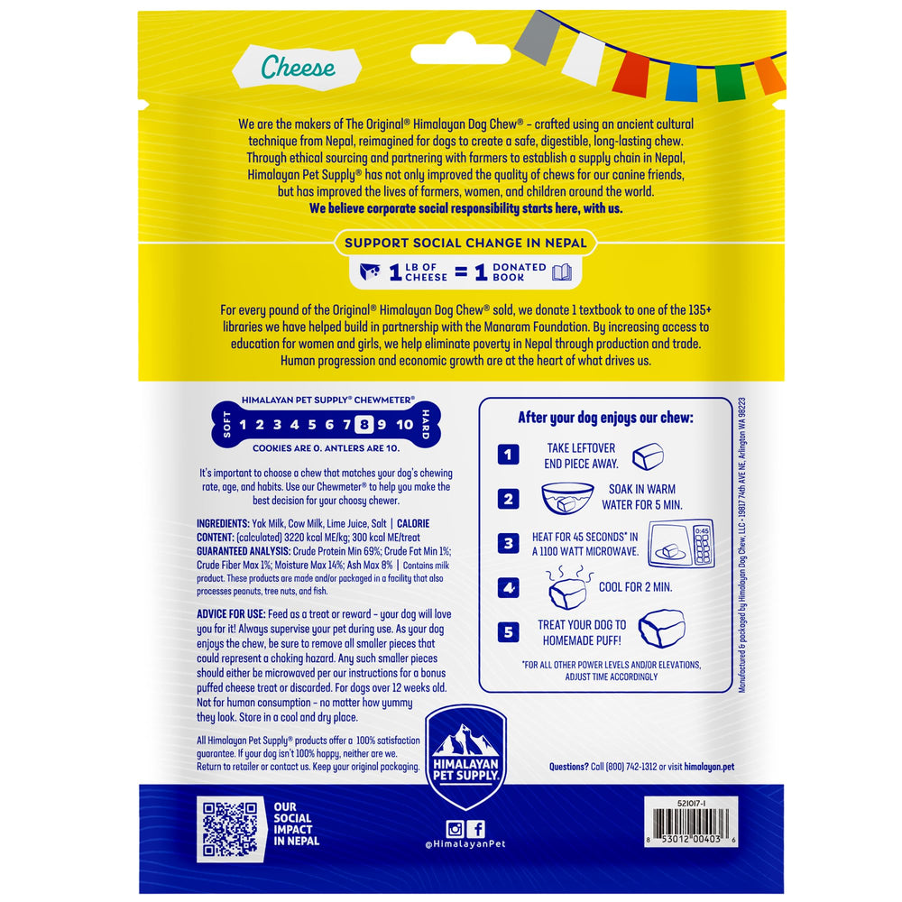 Himalayan Dog Chew en entorno natural, origen tradicional del Himalaya