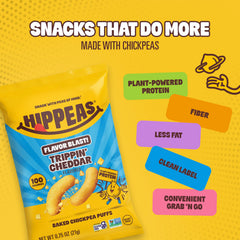 Hippeas porción en lonchera para snack nutritivo y apto para niños