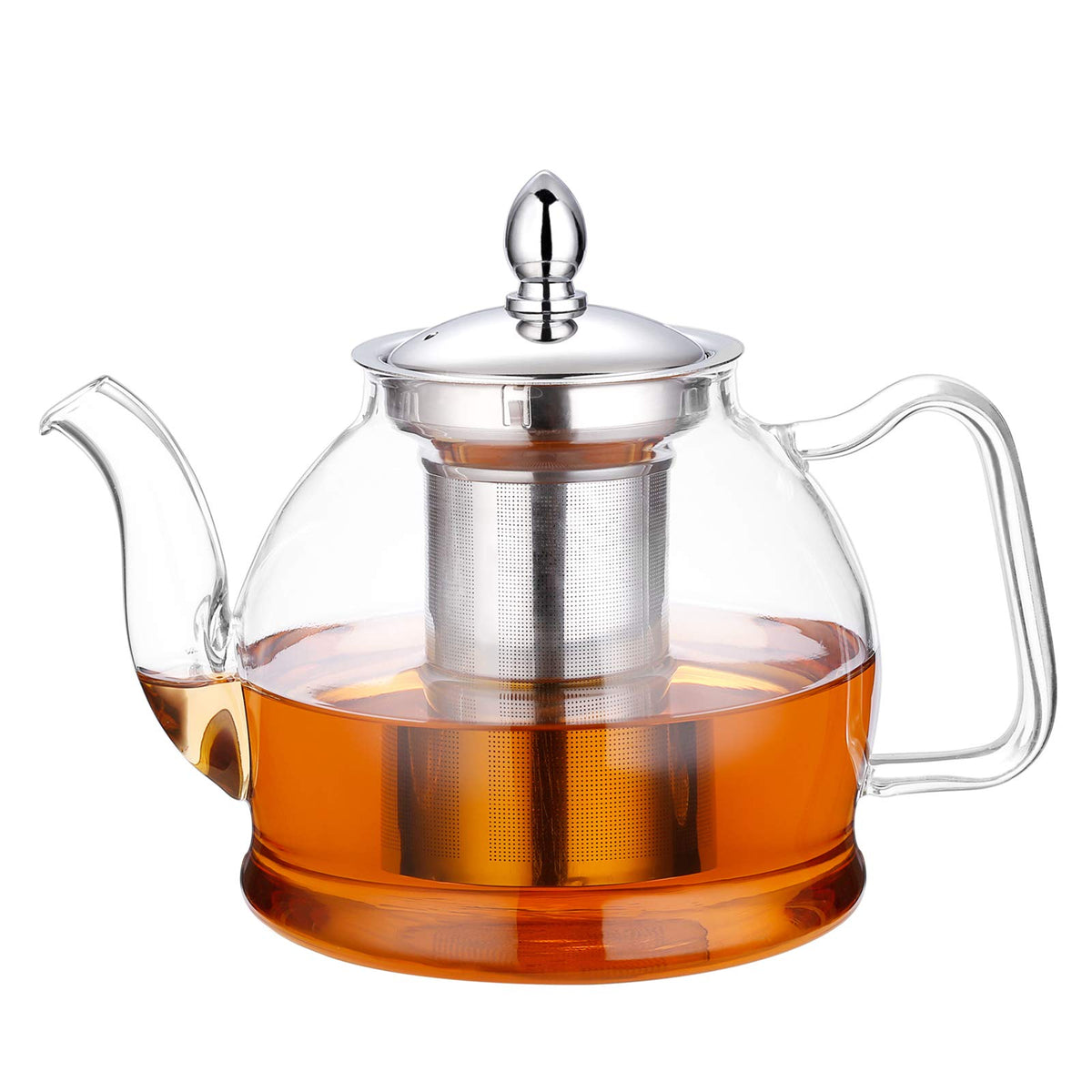 HIWARE tetera frontal 1000ml mostrando diseño y transparencia para servir con control