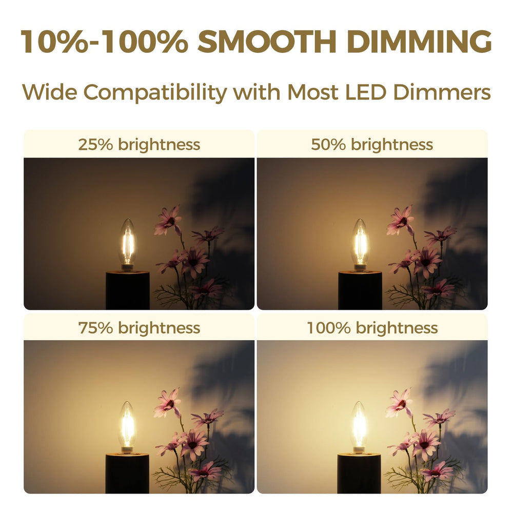 Hizashi bombilla instalada en araña creando luz cálida y ambiente acogedor