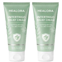 Hlonns Healora envase frontal mostrando el tamaño portátil y protección