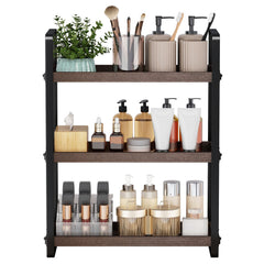 HNRLOY estante frontal mostrando organizador compacto y elegante