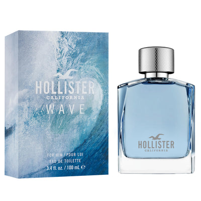 Hollister detalle del vidrio que resalta la textura y calidad del envase
