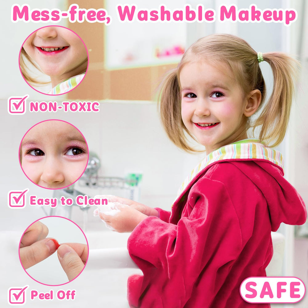 hollyhi esmaltes y lima de uñas en paquete, manicura infantil ordenada