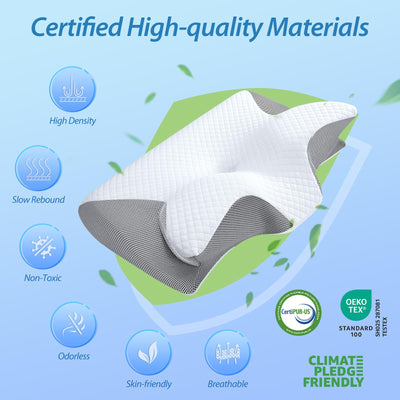 HOMCA detalle de la funda transpirable con orificios 3D y ventilación
