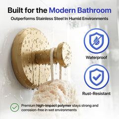 HOME SO gancho sosteniendo toalla, mantiene el baño organizado