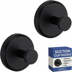 HOME SO front packaging showing 4 black suction cup hooks and benefits