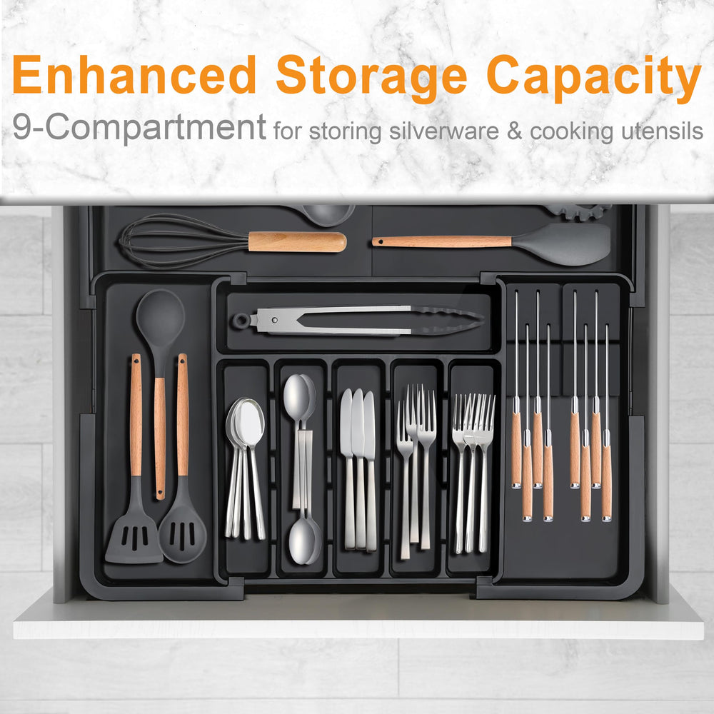 Homecor organizador en cocina con utensilios listo para uso diario