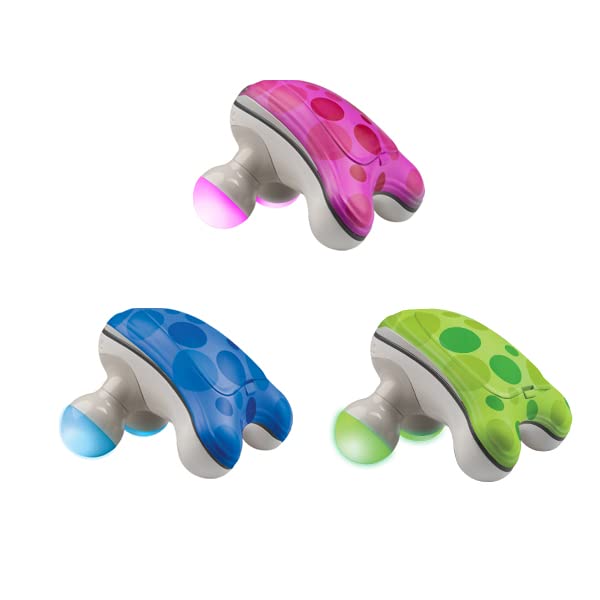 HoMedics Ribbit Mini con luz LED encendida para uso nocturno relajante