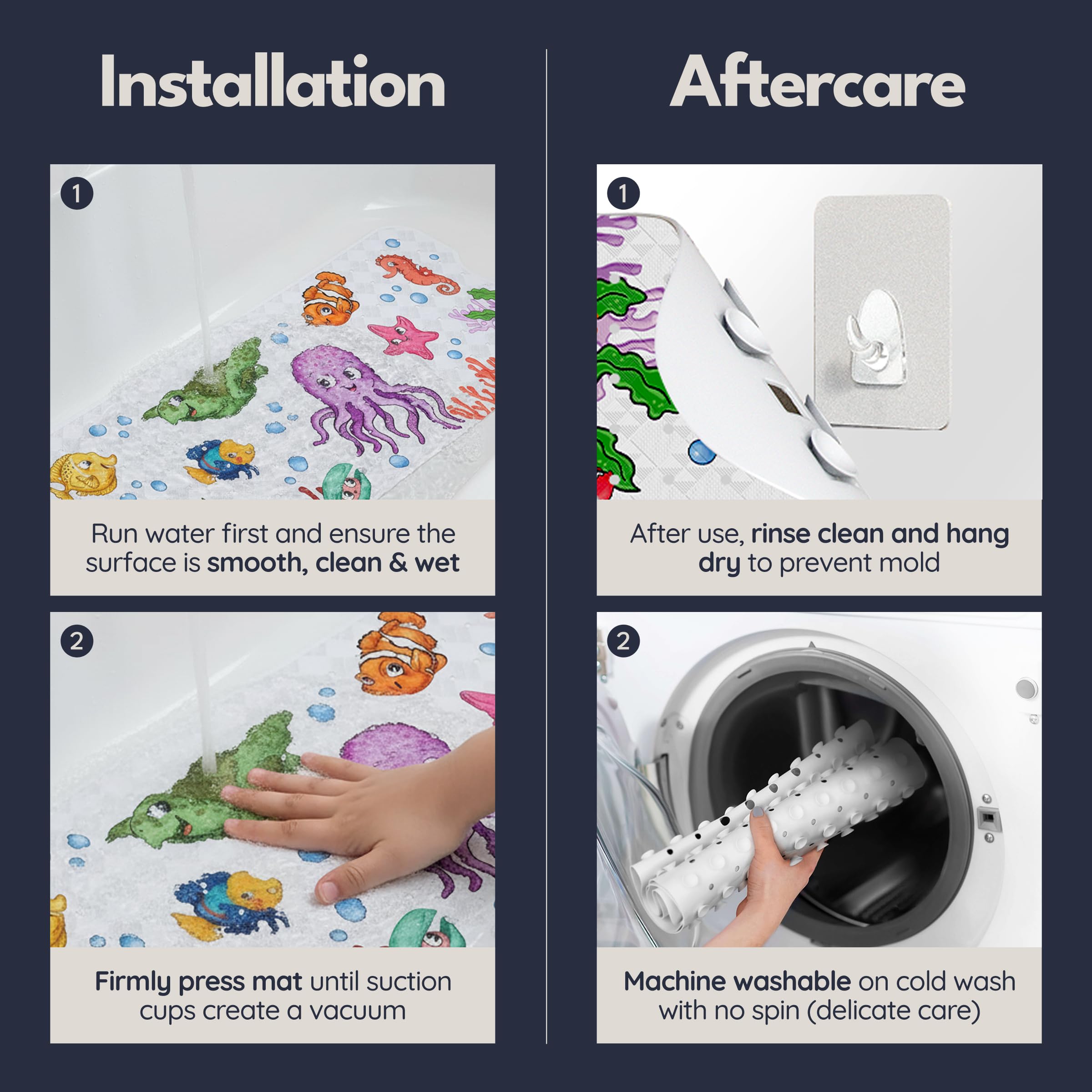 Homerella ambiente de baño infantil mostrando producto como complemento práctico