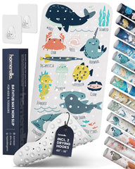 Homerella vista frontal del producto mostrando diseño de animales marinos y colorido