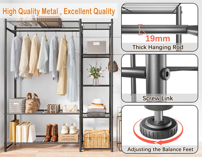 HOMIDEC two-tier shoe rack filled with shoes maximizing compact storage