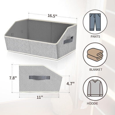 Homsorout organizadores en dormitorio ordenado, estética y funcionalidad