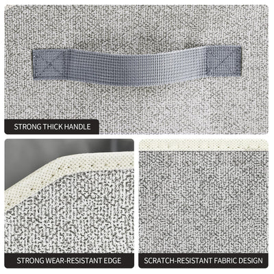 Homsorout interior con ropa doblada, mantiene orden y clasificación fácil