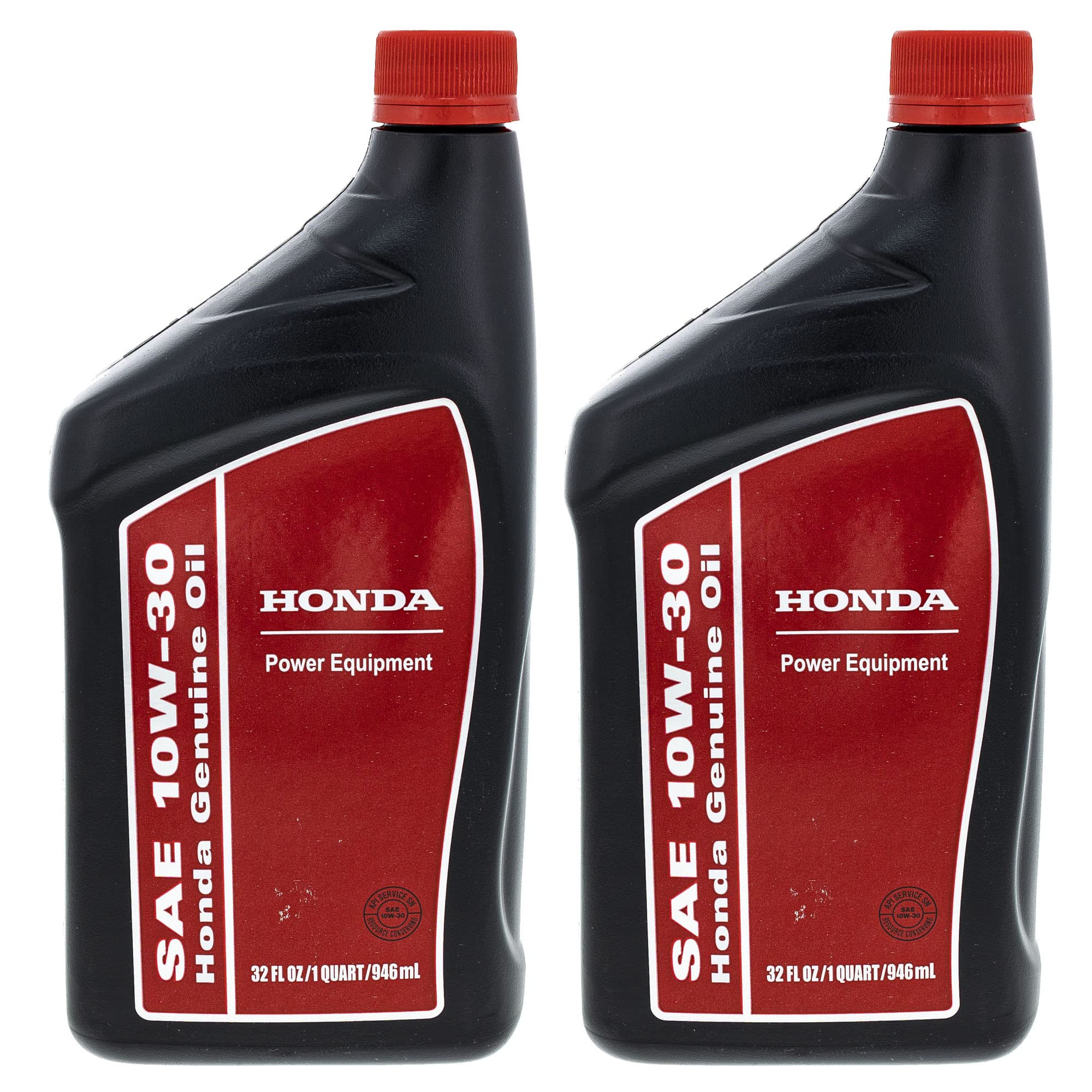 Honda aceite 10W30 pack frontal mostrando envase genuino y fácil identificación