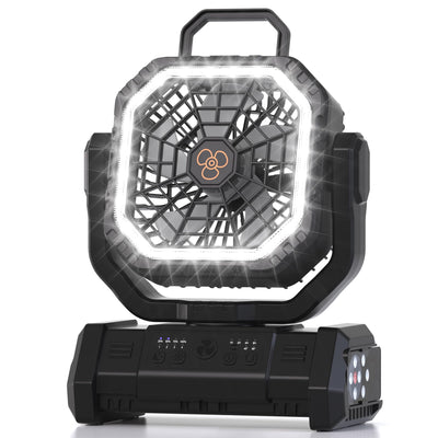 Honesorn ventilador frontal mostrando diseño compacto y presencia