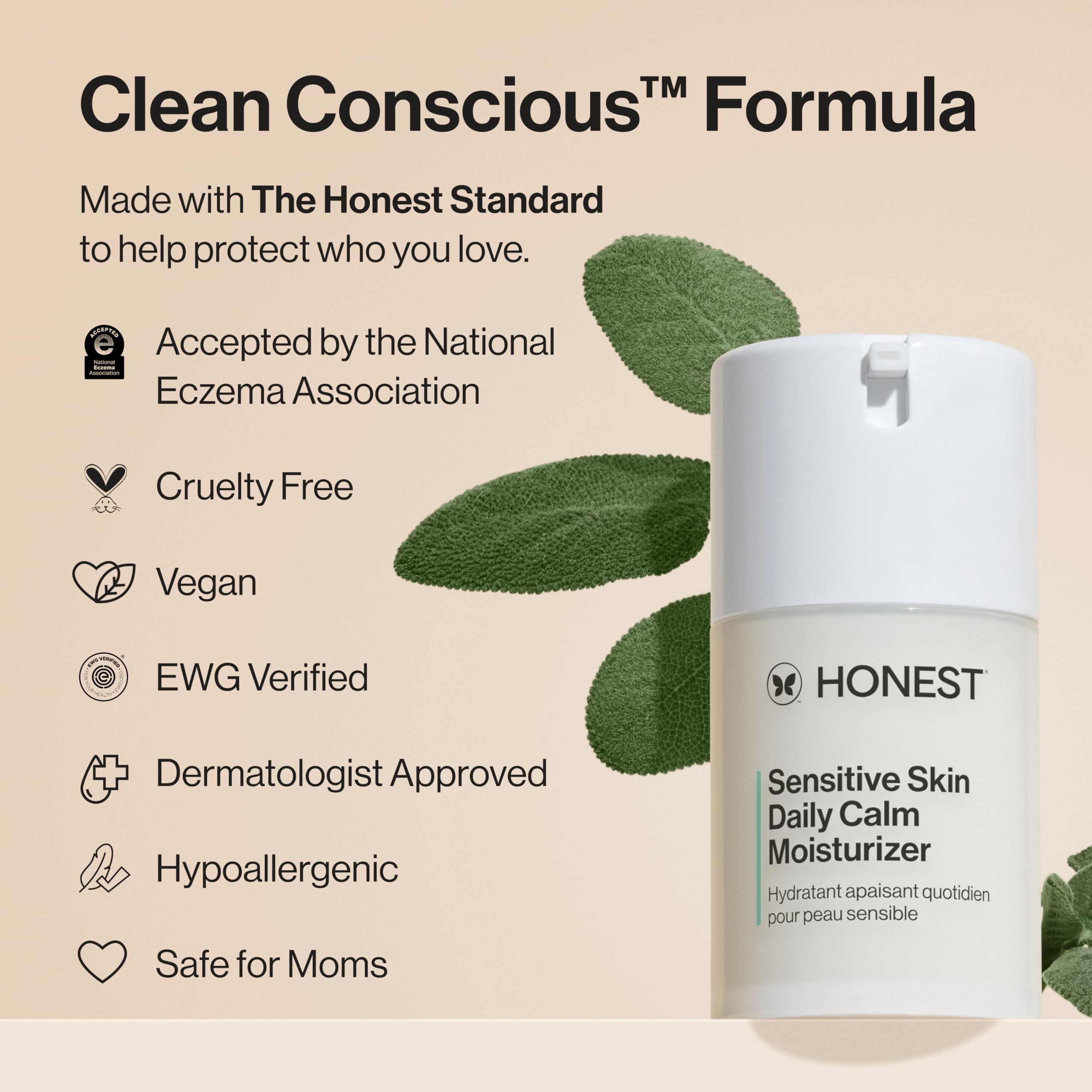 Honest Beauty consistencia en mano absorción rápida sin sensación grasa