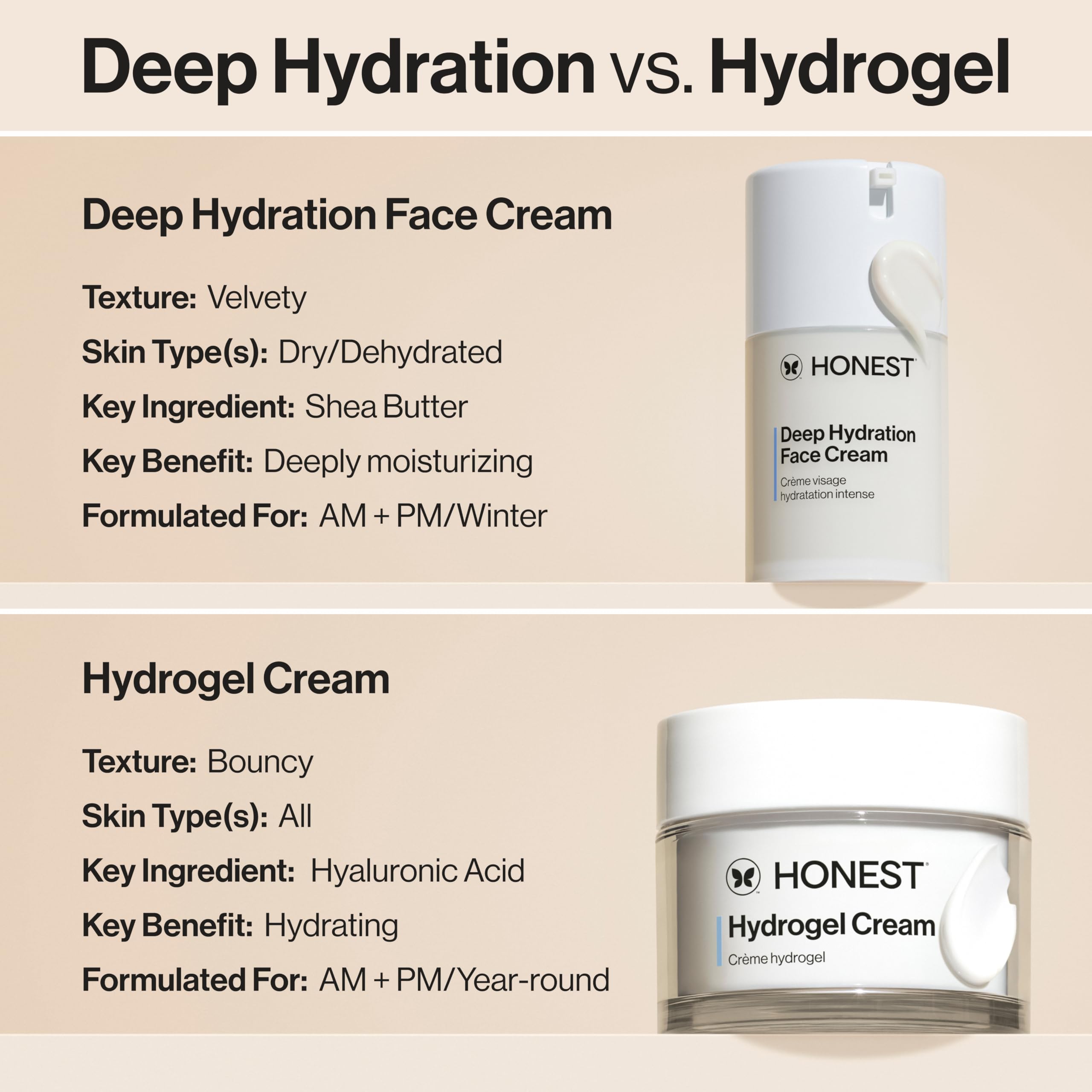 Honest Beauty ingredientes baobab y rábano daikon que acondicionan