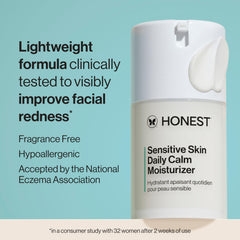 Honest Beauty textura de la crema detalle suave que hidrata visiblemente