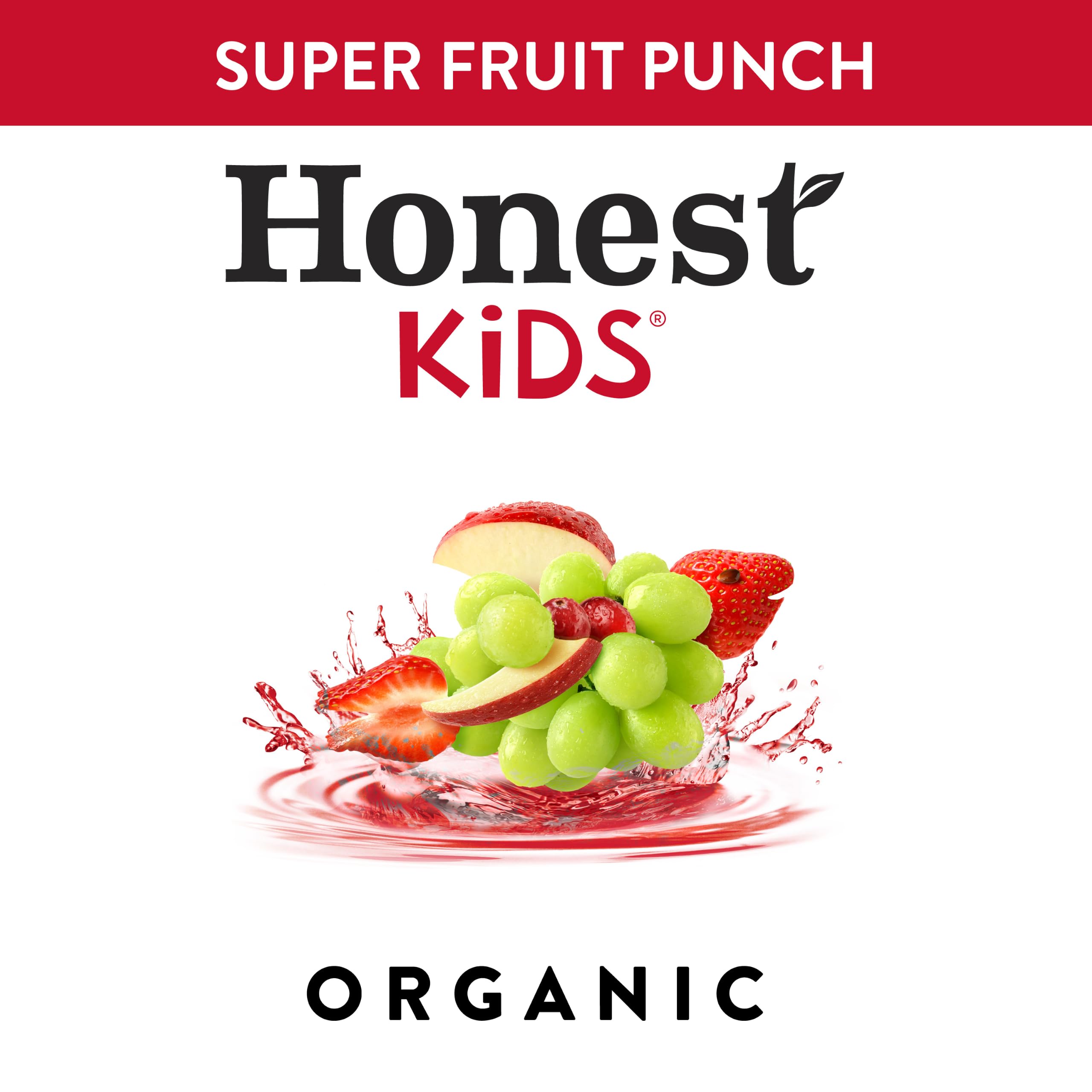 Honest Kids ingredient label with USDA Organic seal for transparency and trust