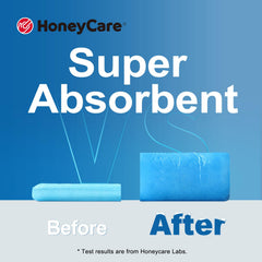 HONEY CARE núcleo absorbente que gelifica orina para limpieza fácil