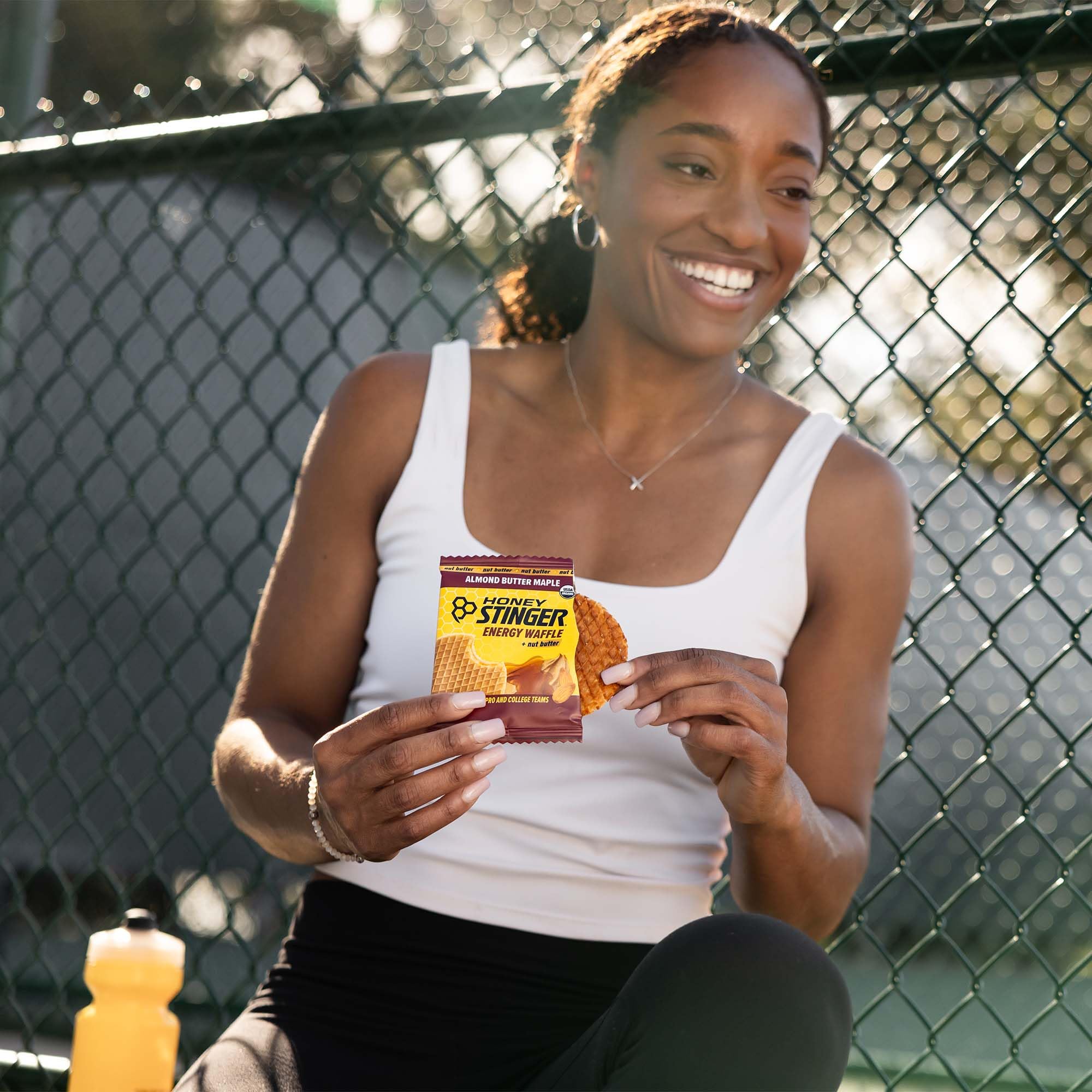 Honey Stinger pack de 16 unidades, conveniente para llevar y almacenar