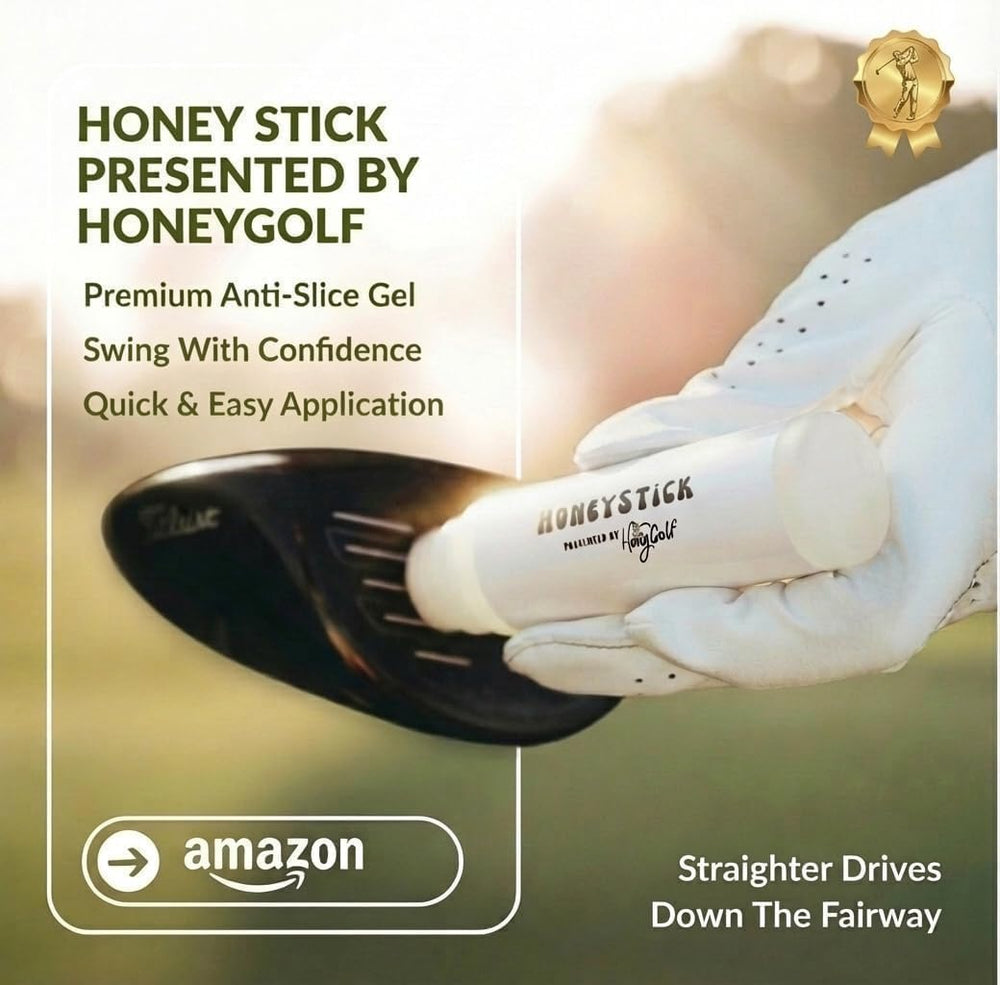 Honey Golf Honeystick inside golf bag showcasing convenience and practice readiness