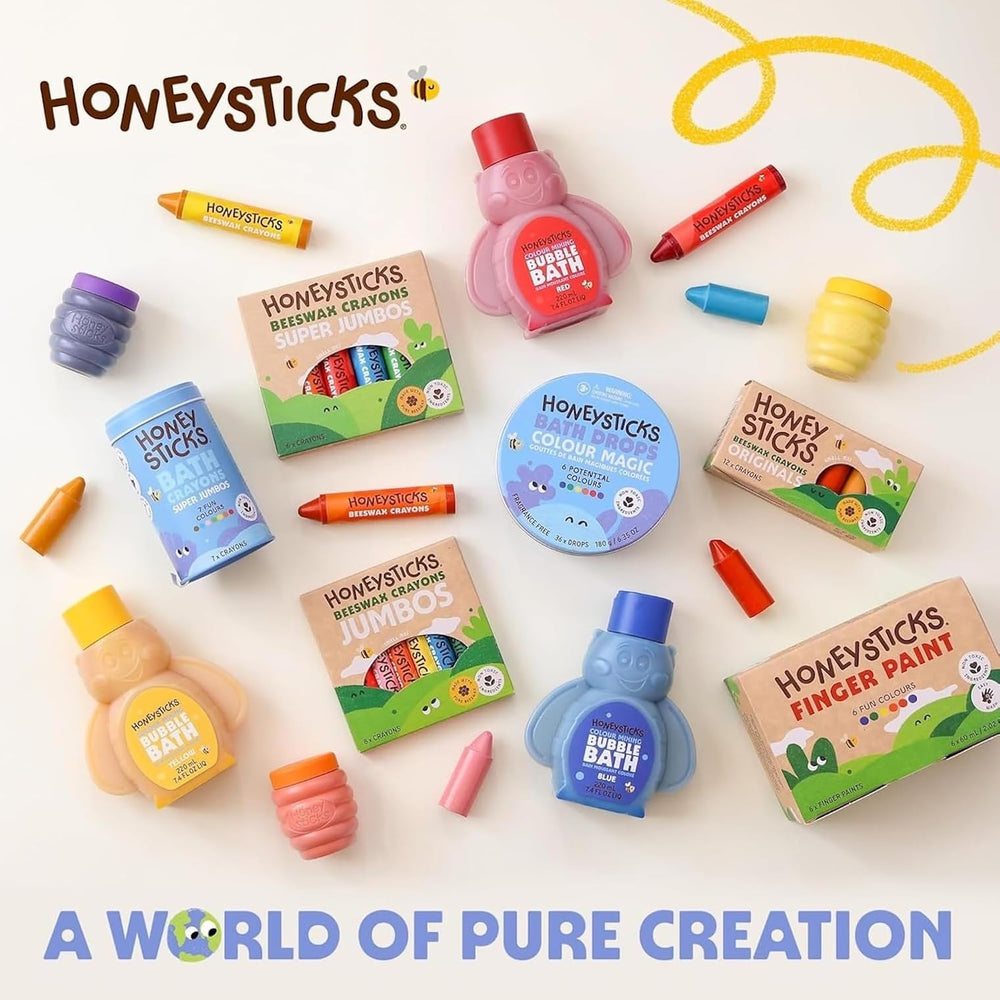 Honeysticks escenario natural con colmenas, producción sostenible y responsable