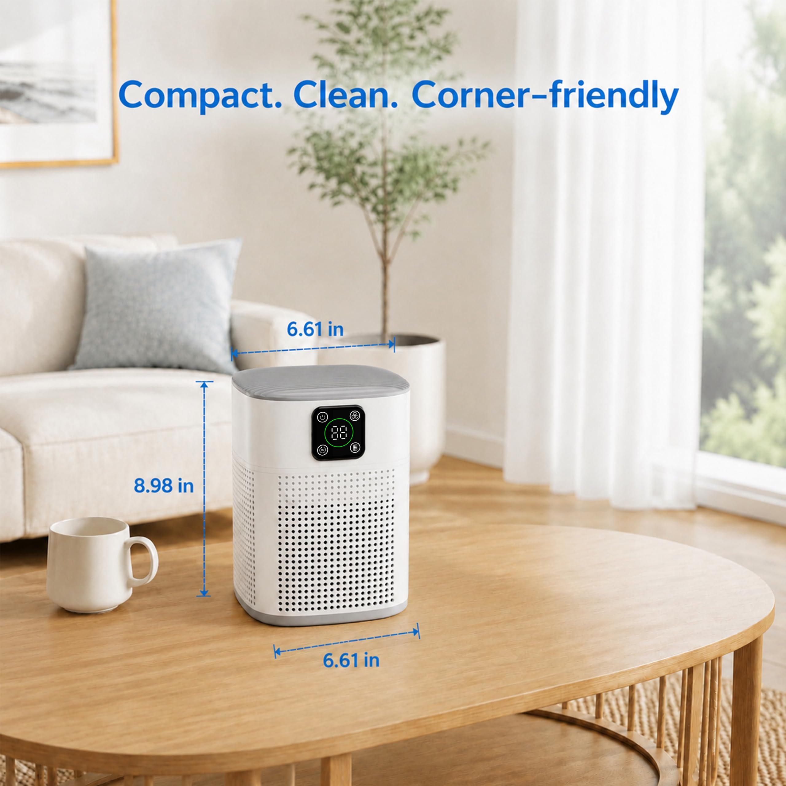 Honeyuan accesorios incluidos con filtro y adaptador para instalación rápida