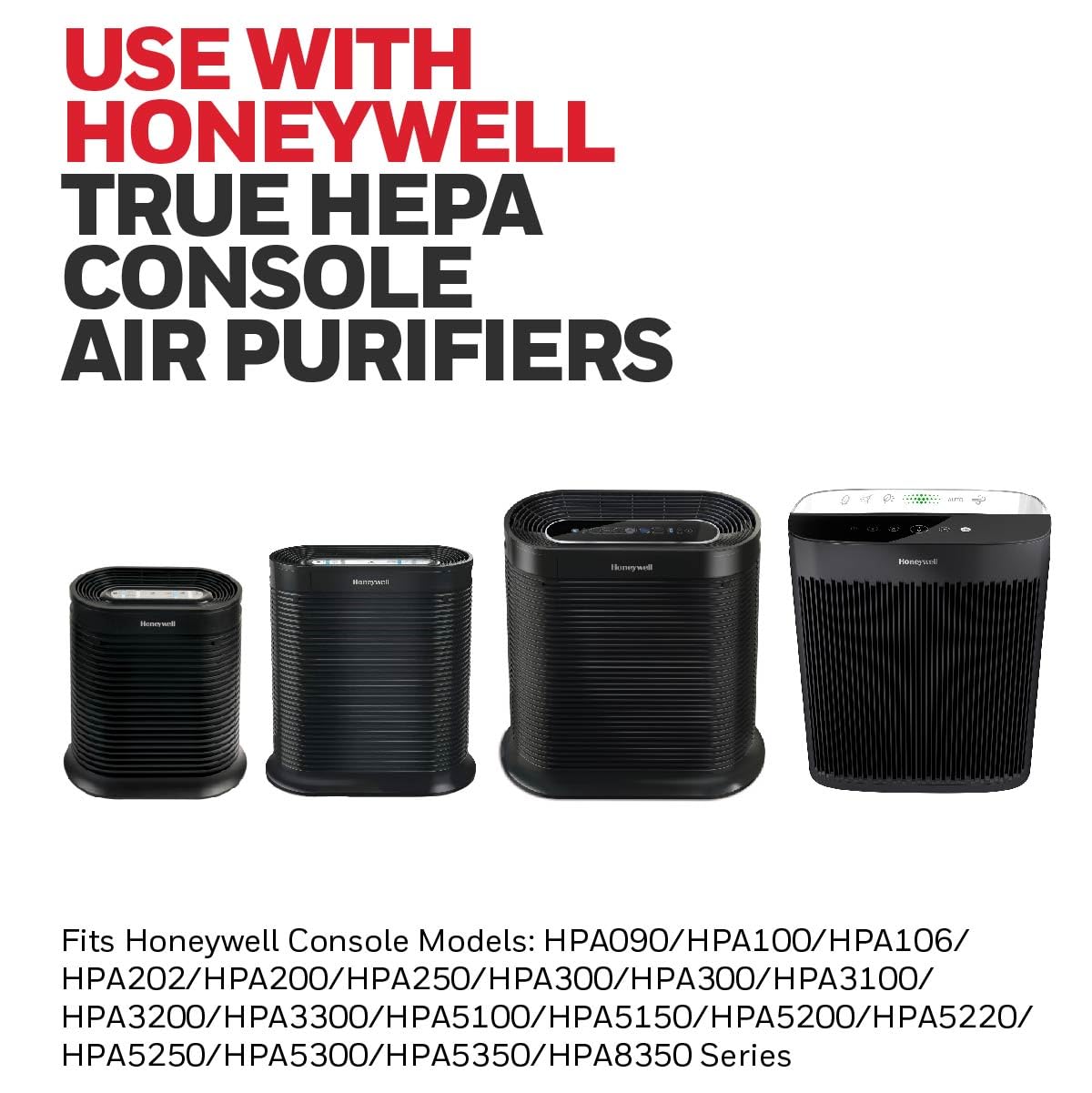 Honeywell pack de 3 filtros HEPA R en su embalaje original, repuestos confiables