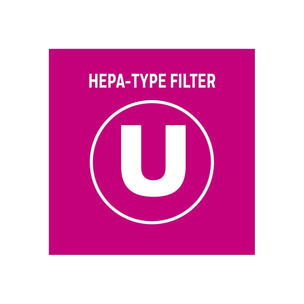 Honeywell filtro U detalle de la fibra HEPA-tipo para capturar polvo