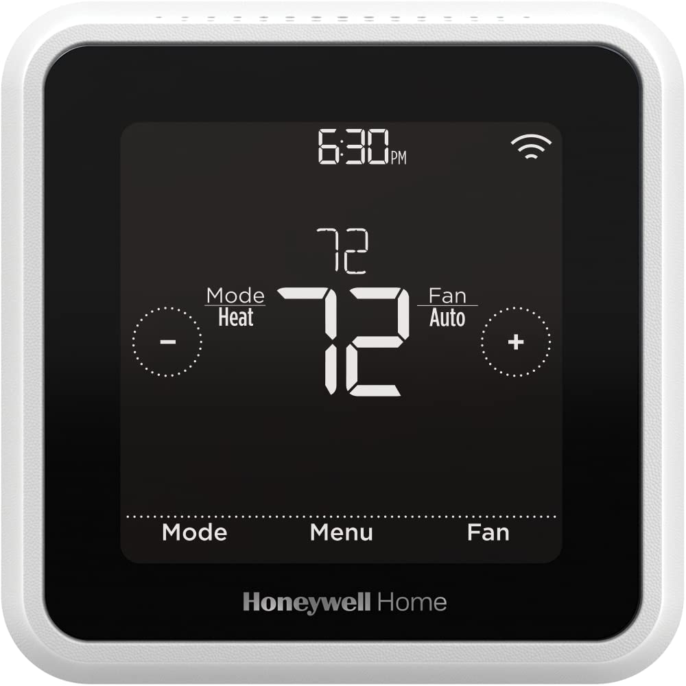 Honeywell Home T5 frontal mostrando diseño moderno y fácil lectura