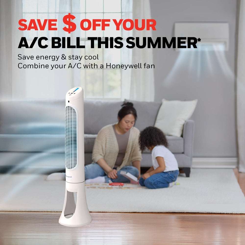 Honeywell HYF260 luz del panel atenuada al 50% para un descanso sin brillo