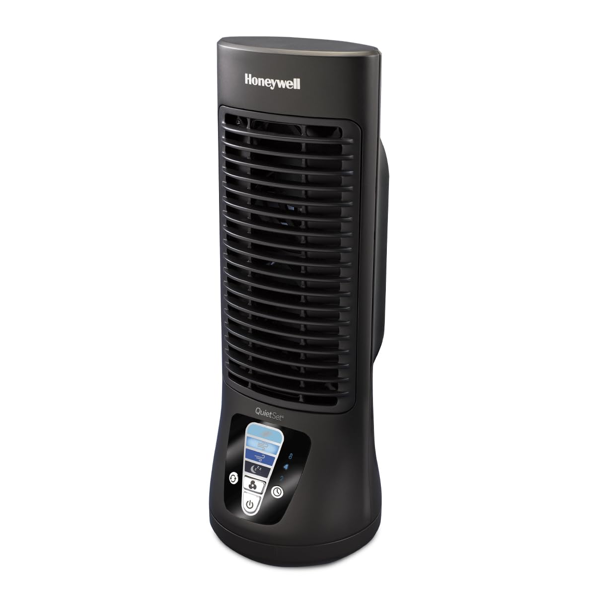 Honeywell ventilador en dormitorio creando ambiente fresco y tranquilo