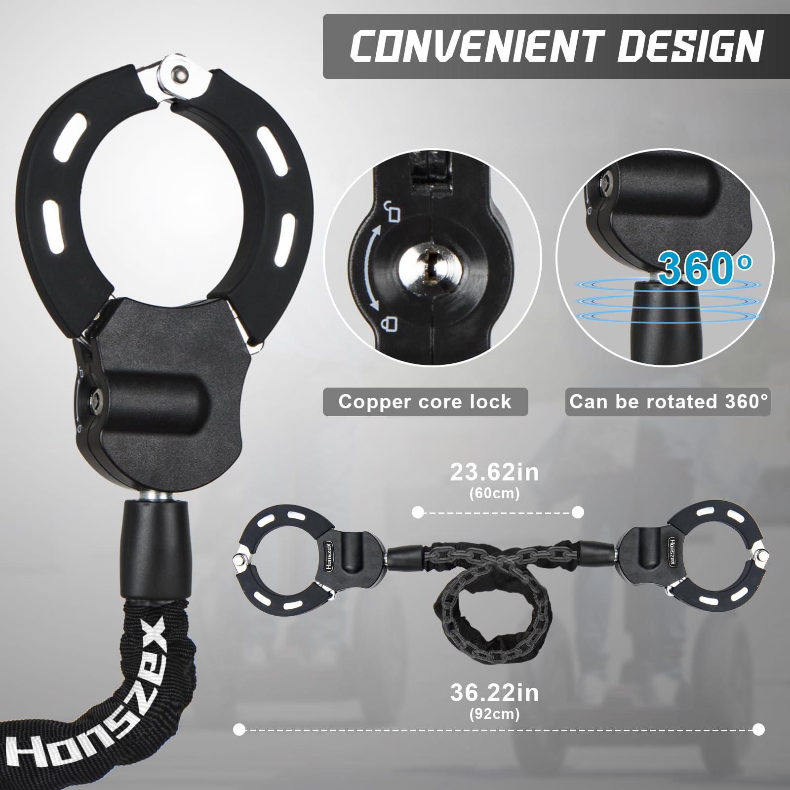 Honszex empaque y accesorios incluidos listos para instalar