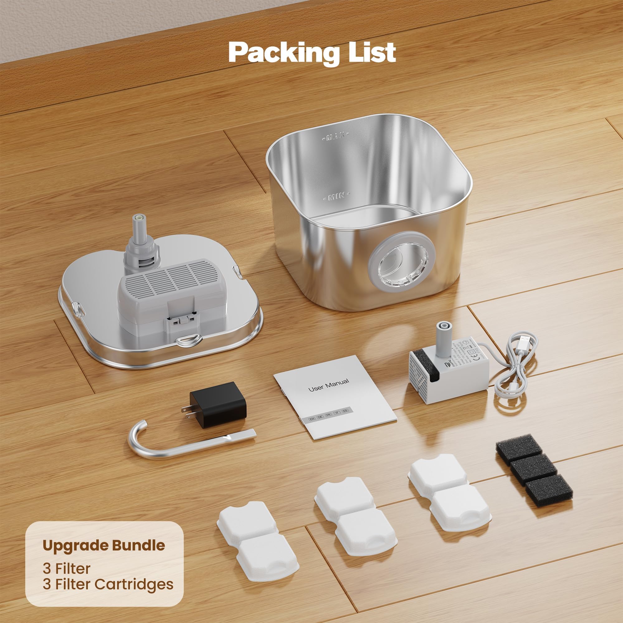 HOOISE fuente en cocina moderna, integración estética y práctica