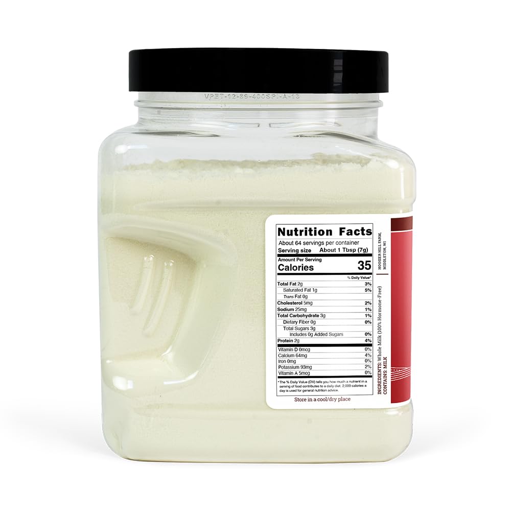 Hoosier Hill Farm productos horneados con polvo para mayor textura y sabor
