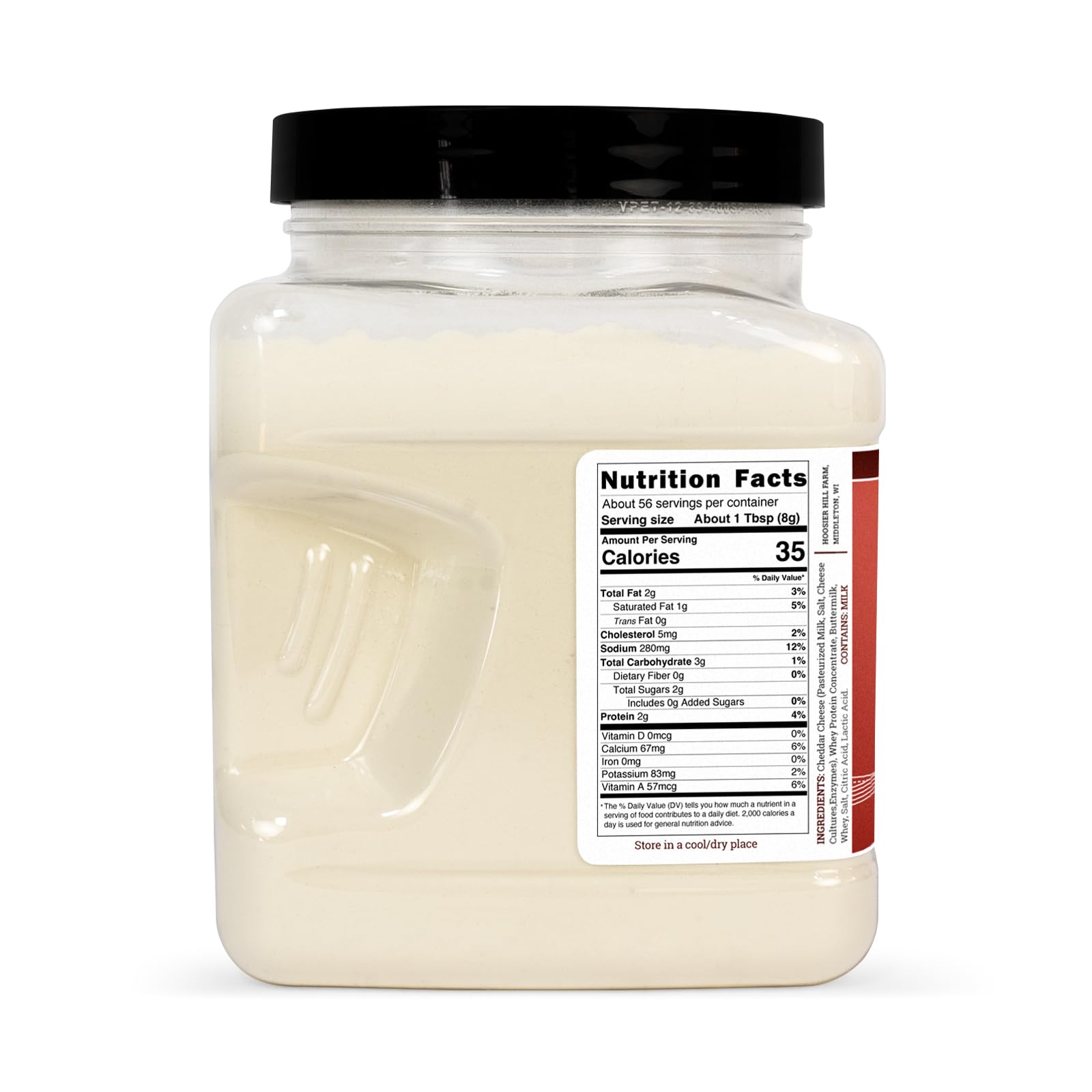 Hoosier Hill Farm palomitas bañadas en polvo resaltando sabor intenso y práctico