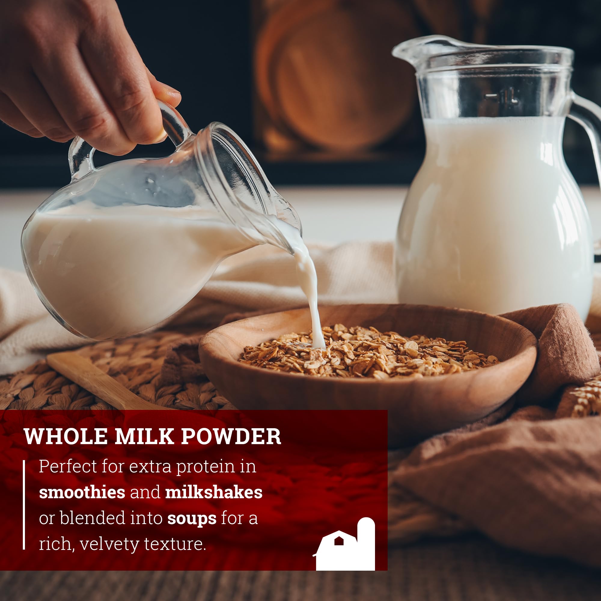 Hoosier Hill Farm vaso de leche reconstituida cremoso listo para beber
