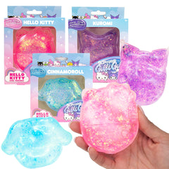 Horizon Group USA frontal del pack Hello Kitty Gelli Gels mostrando las tres figuras y atrae por su diseño