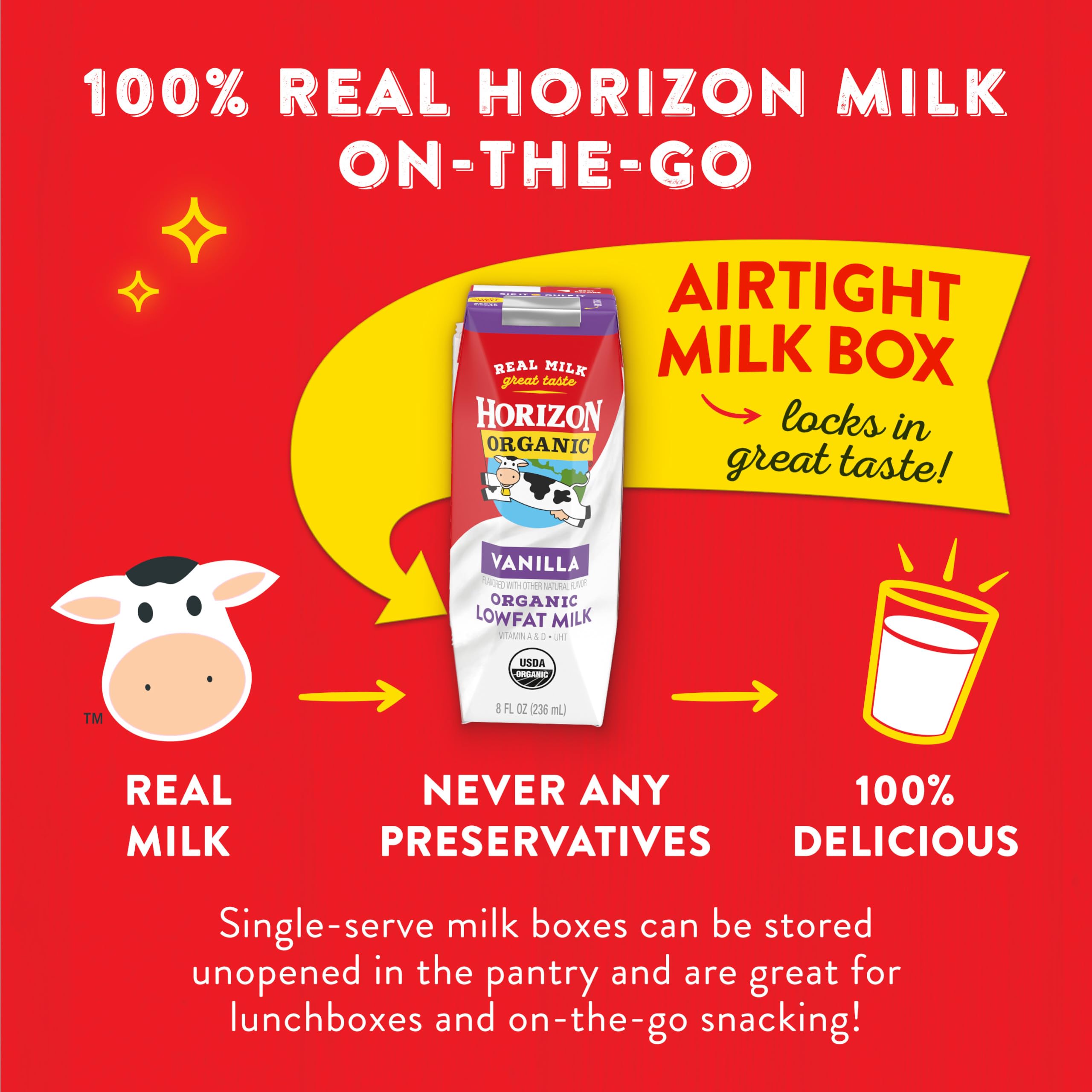 Horizon Organic vacas en pastura refleja prácticas de agricultura orgánica