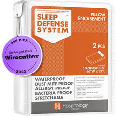 HOSPITOLOGY PRODUCTS funda frontal pack de 2 muestra protección impermeable