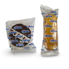 Hostess empaques individuales alineados para facilidad de reparto