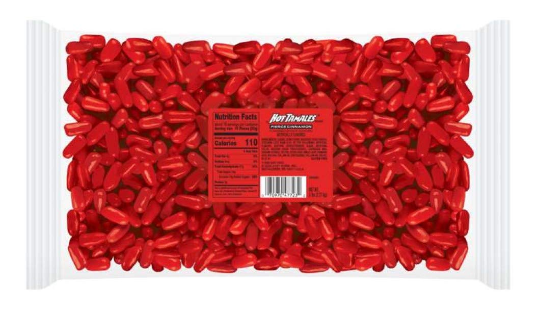 Hot TAMALES bolsa frontal 5 lb mostrando empaque y conveniencia para ventas
