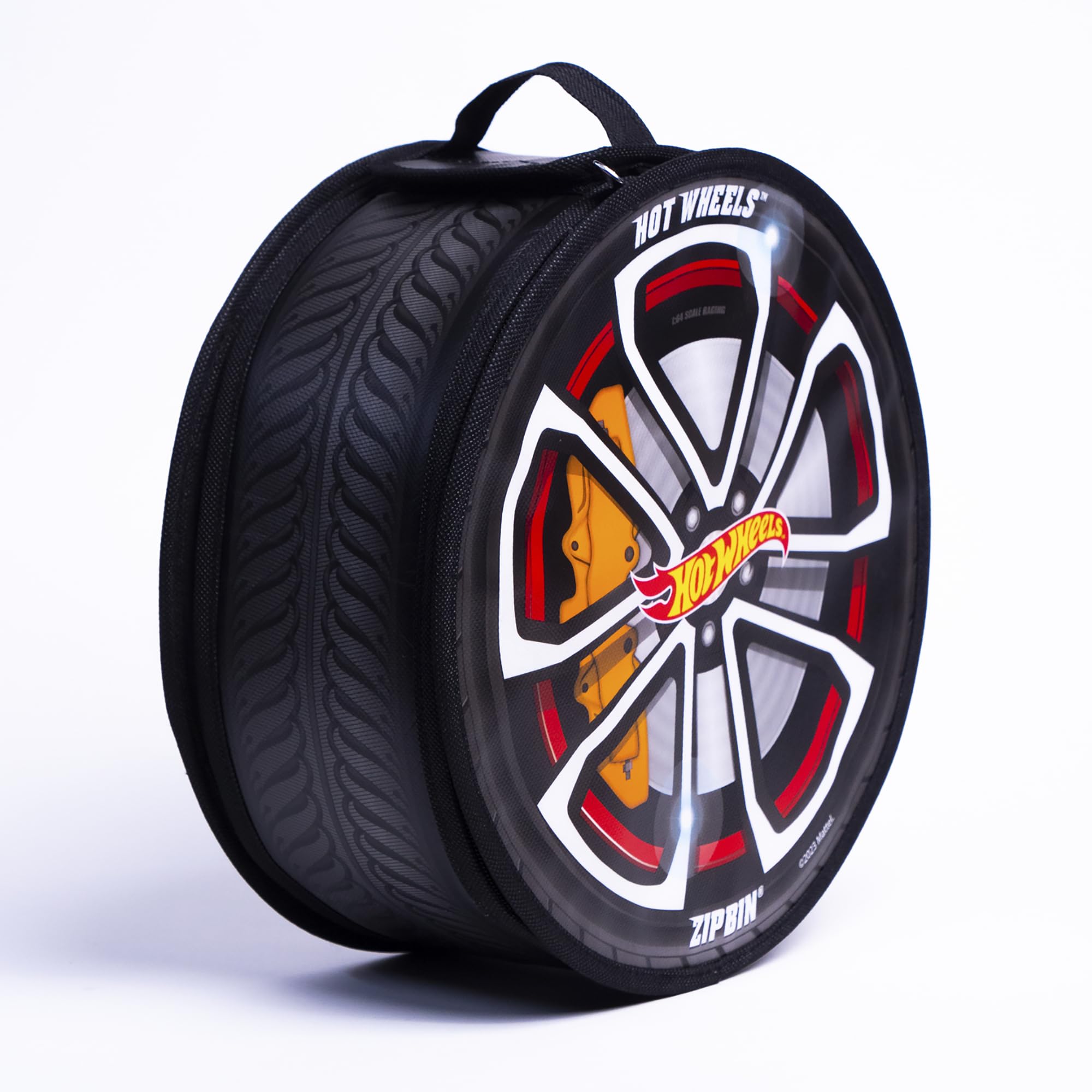 Hot Wheels ZipBin Wheelie pista desplegada para carreras rápidas
