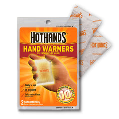 HotHands textura cercana del calentador mostrando material ultrafino y durable