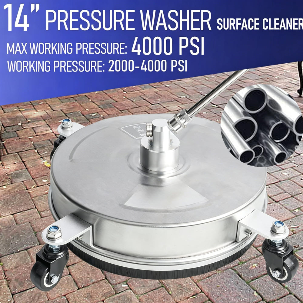 Hourleey underside revealing nozzles and rotor for consistent cleaning power