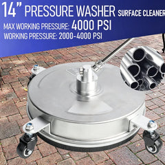 Hourleey underside revealing nozzles and rotor for consistent cleaning power