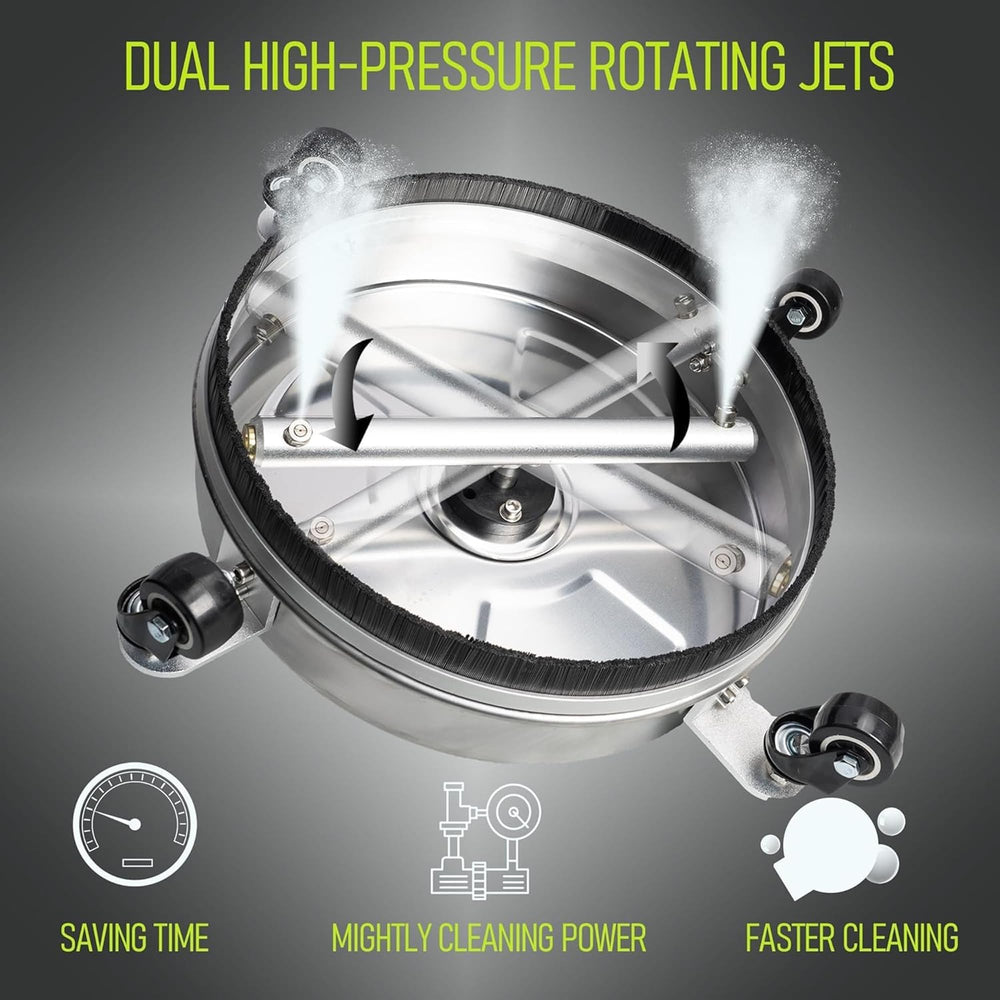 Hourleey wheel and bearing close-up demonstrating smooth maneuverability benefit